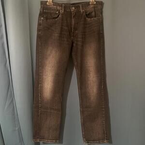 Levi’s - W34 L32 - 559 Men's Black Denim Jeans Pants - Straight Leg - Dark Wash